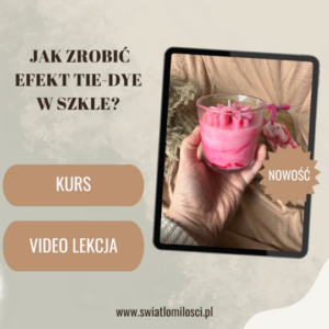 Jak zrobić efekt tie-dye w szkle?